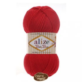 Alize Baby Best 056 piros fonal