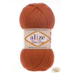Alize Baby Best 408 rozsdabarna fonal