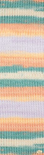 Alize Baby Best Batik 7917 narancs-zöld-nyers-lila színátmenetes fonal