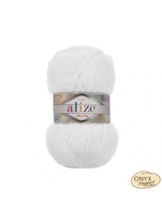 Alize Baby Softy Plus 055 fehér fonal 