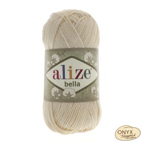 Alize Bella 001 krém színű fonal 100 gr-os