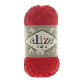 Alize Bella fonal 056 piros 100 gr