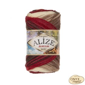   Alize Burcum Batik 6060 barnás árnyalatok színátmenetes fonal