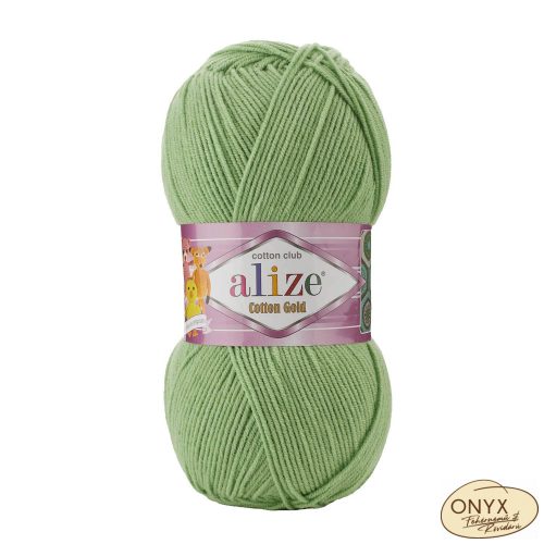 Alize Cotton Gold Club 103 asparagus zöld - KIFUTÓ MODELL
