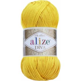 Alize Díva 110 sárga fonal 