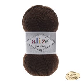 Alize Extra 026 sötétbarna fonal