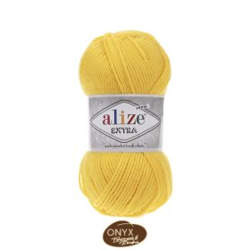 Alize Extra 216 sárga fonal