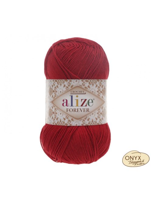 Alize Forever Crochet 106 piros fonal - KIFUTÓ TERMÉK