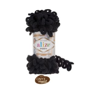 Alize Puffy fonal 060 fekete