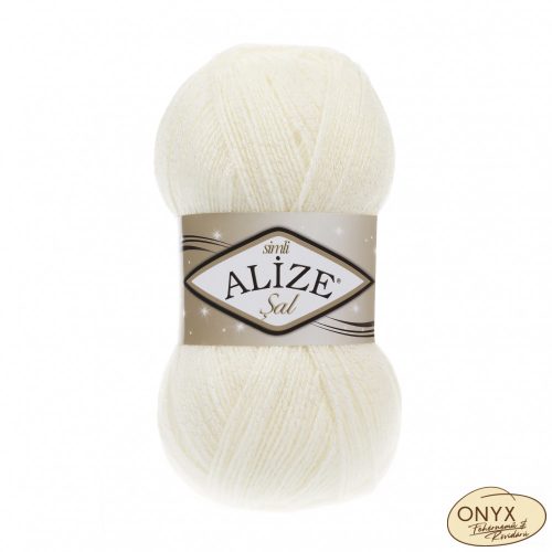 Alize Sal Sim 001 világos krém fonal