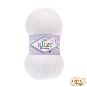 Alize Sekerim Bebe 055 fehér fonal