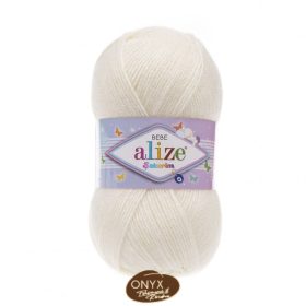 Alize Sekerim Bebe 062 krémszínű fonal