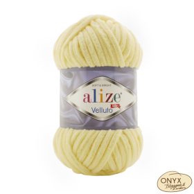 Alize Velluto 013 világos sárga fonal
