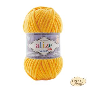 Alize Velluto 216 mimózasárga fonal