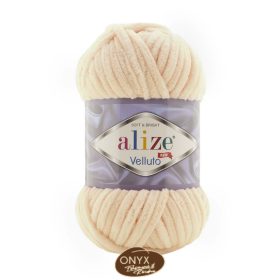 Alize Velluto 310 halvány beige fonal