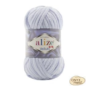 Alize Velluto 416 világosszürke fonal