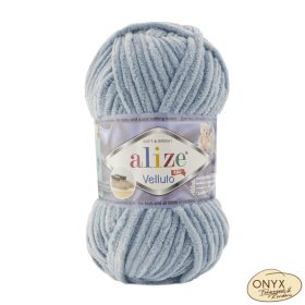 Alize Velluto 428 középszürke fonal