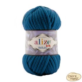 Alize Velluto 646 Mykonos Blue fonal