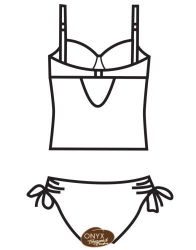 Bahama tankini 102-674 szivacsos-merevítős 
