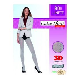   Calze Doro Linett 80denes 3D hatású mikrofibra harisnyanadrág