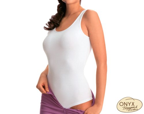 Cotonella 3513 trikópántos pamut body