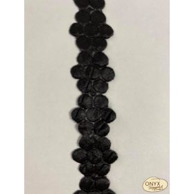 Díszítő szalag virágos 15mm