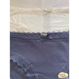 Dorina Lila-2PP Eco pamut hipster alsó 2db