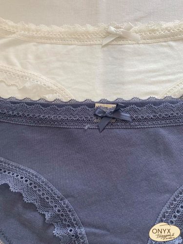 Dorina Lila-2PP Eco pamut hipster alsó 2db