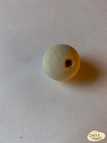 Fagolyó átfúrt 3 méretben angyalkához is