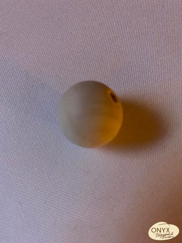 Fagolyó átfúrt 3 méretben angyalkához is