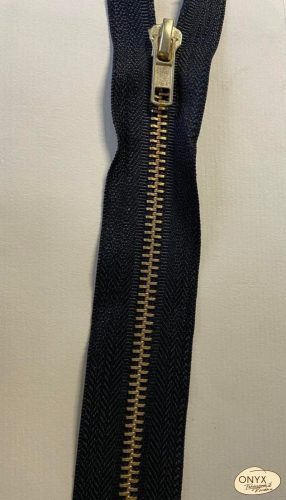 Fém kis fogazatú VT0 zárt végű cipzárak