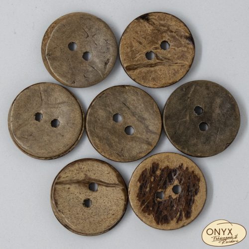 Gomb Koko 6060 Kókusz gomb 6féle méretben