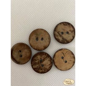 Gomb Kókusz 3212 két méretben 