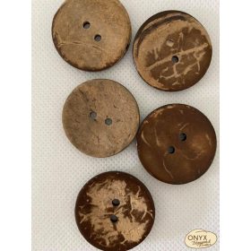 Gomb Kókusz 3212 két méretben 