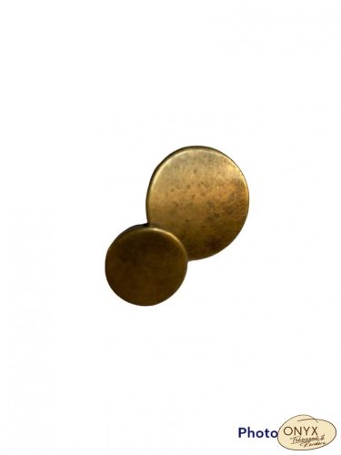 Gomb Reno 6120 antikolt, fém hatású 