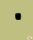 Gomb Xeni 1000 fekete négyzet alakú gomb