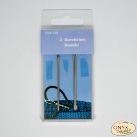 Gumi és zsinórbefűzőtű szett 2 db-os