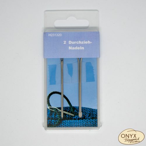 Gumi és zsinórbefűzőtű szett 2 db-os