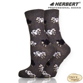 Herbert HEB434 báránymintás női bokazokni