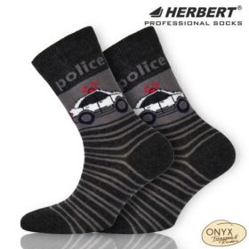 Herbert HGB001 gyerek bokazokni rendőrautós mintával
