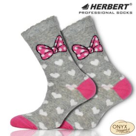 Herbert HGB363 masnis szivecskés gyerek bokazokni