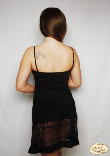 Leilieve 1094 pántos csipkés hálóing