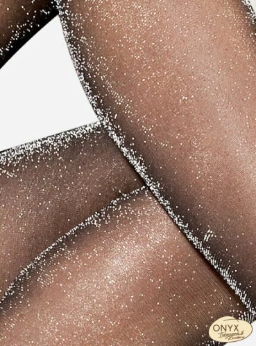 Lores Carnevale lurex ezüstös 20DEN harisnyanadrág