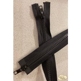 Műanyag nagy fogazatú GT10 kétkocsis cipzárak