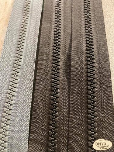 Műanyag nagyfogazatú nyitható GT10 cipzárak