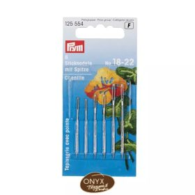 Prym 125551 hegyes hímzőtű No 20 méretben 6 db-os