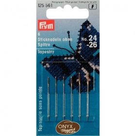 Prym 125561 tompa hímzőtű vékony 6 db-os