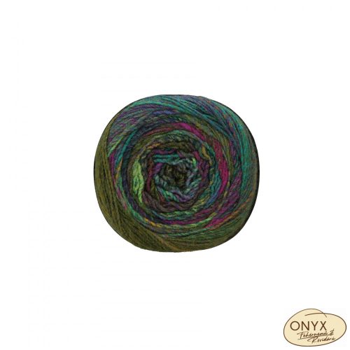 Red Heart Melange 006 forest színváltós fonal 