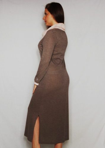 Rösch 3823742 Maxi szabadidőruha 2 zsebbel kámzsa galérral