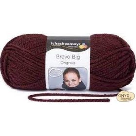 Schachenmayr Bravo Big 135 bordó melír fonal
